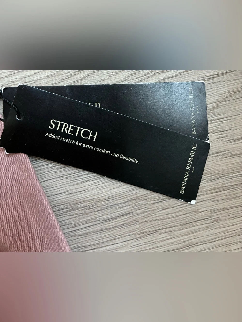 NWT Banana Republic Mens 36x34 Pink Aiden Summer Weight Chino Stretch